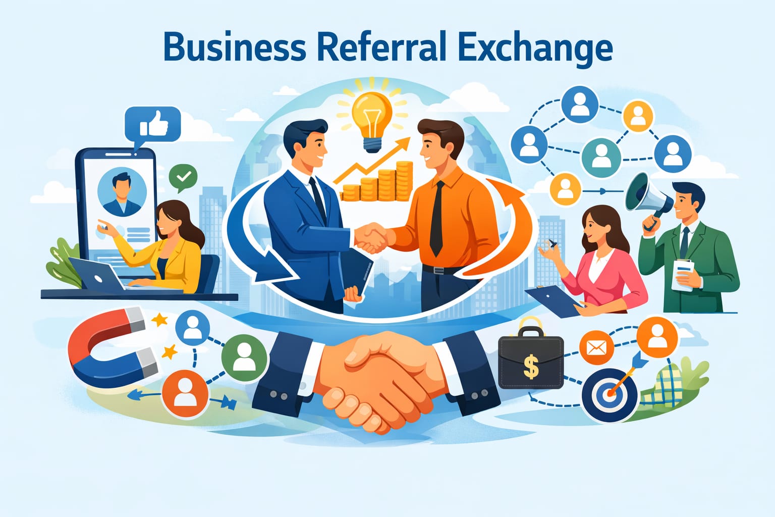 Business Referral Exchange Network